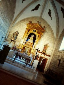 Interior de la Ermita de Nuestra Señora de Vilora