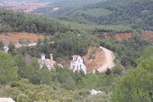 La Ermita desde lo alto de la Sierra