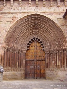 Portada Iglesia de San Román. Cirauqui