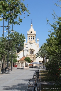 Alameda e iglesia de Begoña