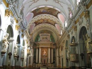 Nave centrla Iglesia Nuestra Señora de la Asunción.