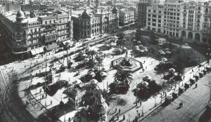 Plaza con el nombre Emilio Castelar. (imagen: mupart.uv.es)